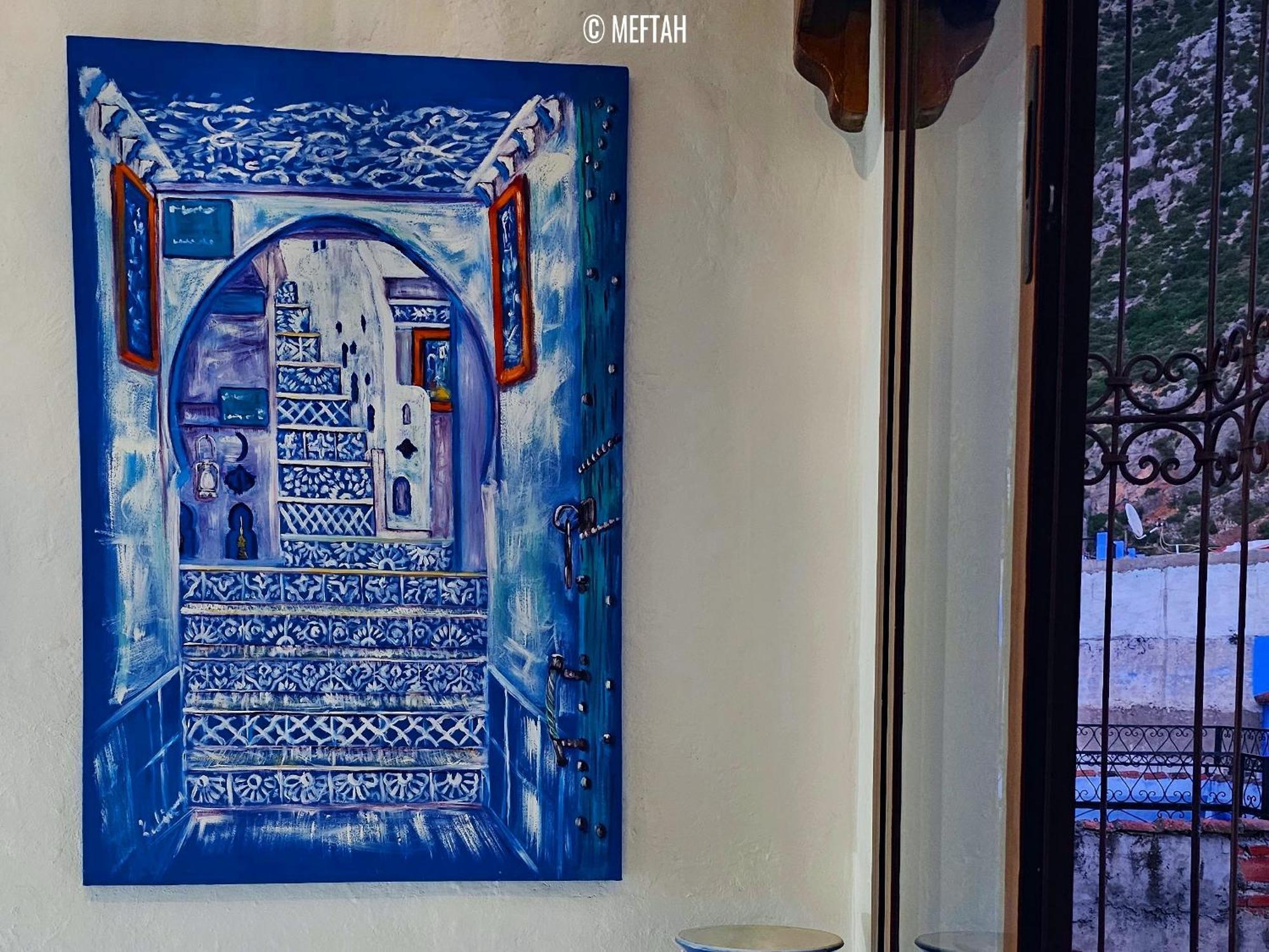 Casa Meftah Blue Apartment Chefchaouen Exterior photo